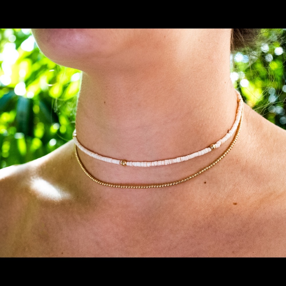 NEW shell and gold bead collection.